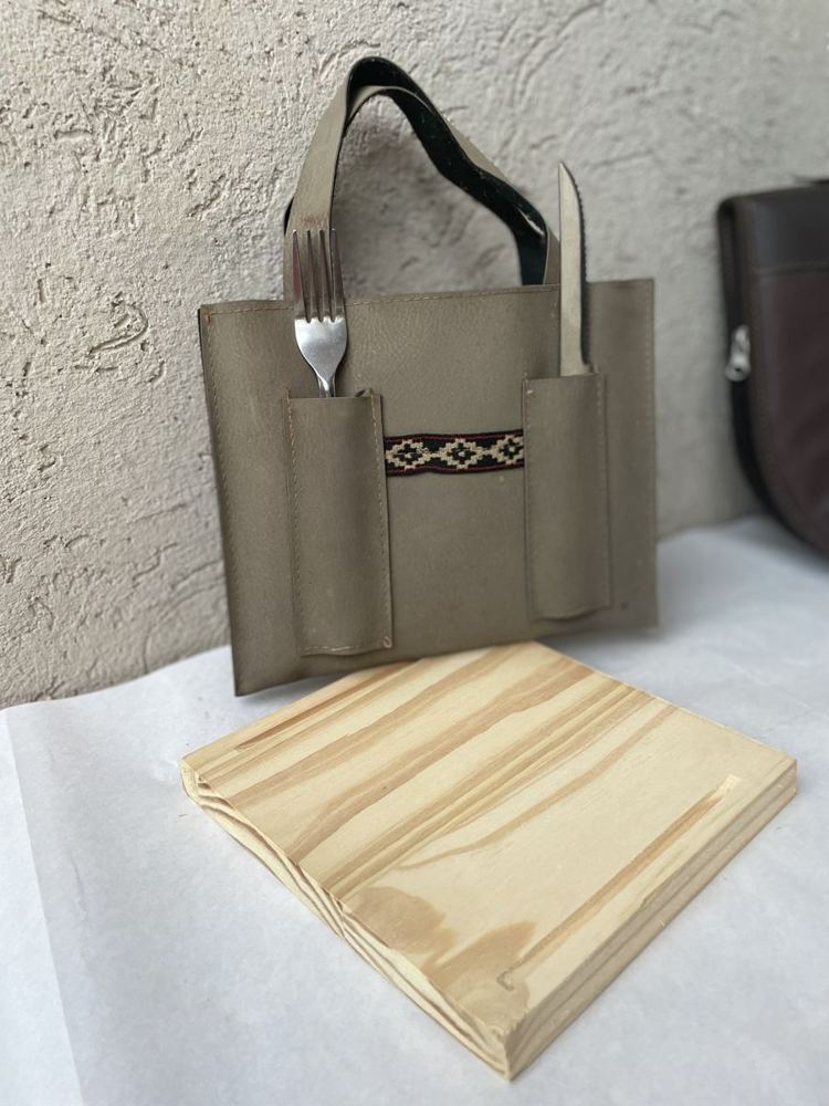 Kit asador con estuche