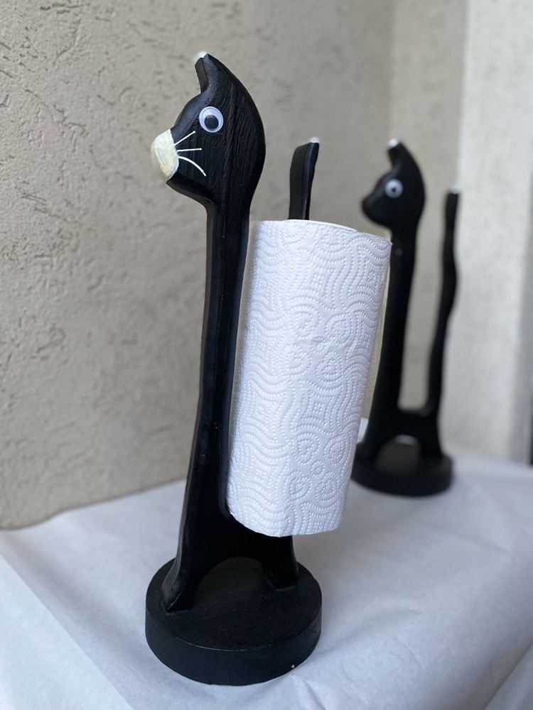 Porta rollo gato