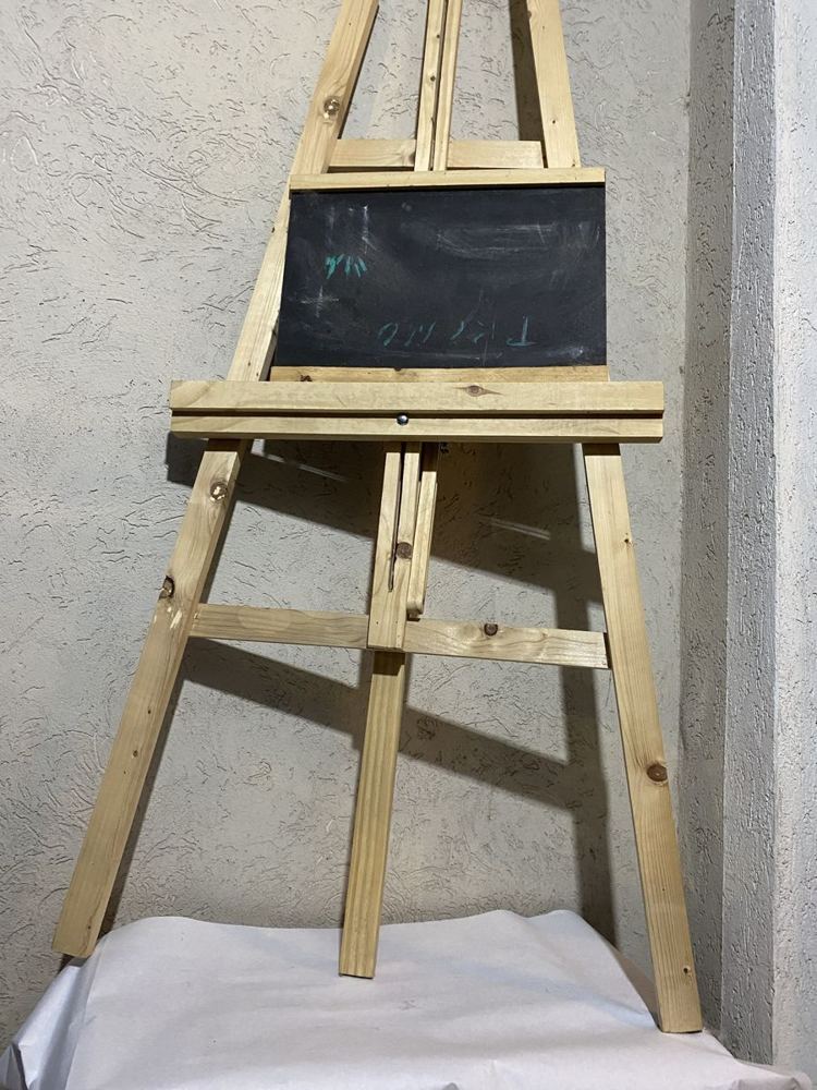 Atril con pizarrón